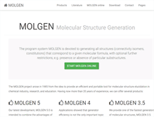 Tablet Screenshot of molgen.de